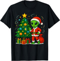 Alien Tree Lights Holiday Rare Sweatshirt - Unique Graphic Unisex - T-Shirt, Sweatshirt, Hoodie