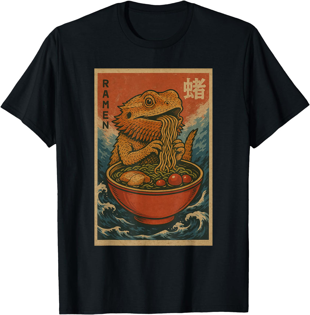 Exclusive Bearded Dragon Eating Sweatshirt - Unique Graphic for Adults - T-Shirt, Sweatshirt, Hoodie