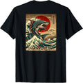 Back Shark Kaiju Japanese Sharkzilla T-Shirt - Streetwear Style for Adults - T-Shirt, Sweatshirt, Hoodie