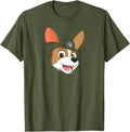 Paw Patrol Paw Patrol Tracker Grin T-Shirt - Minimalist Print for Adults - T-Shirt, Sweatshirt, Hoodie