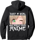 Exclusive Anime Japanese Just Who T-Shirt - Custom Art Print for Adults - T-Shirt, Sweatshirt, Hoodie