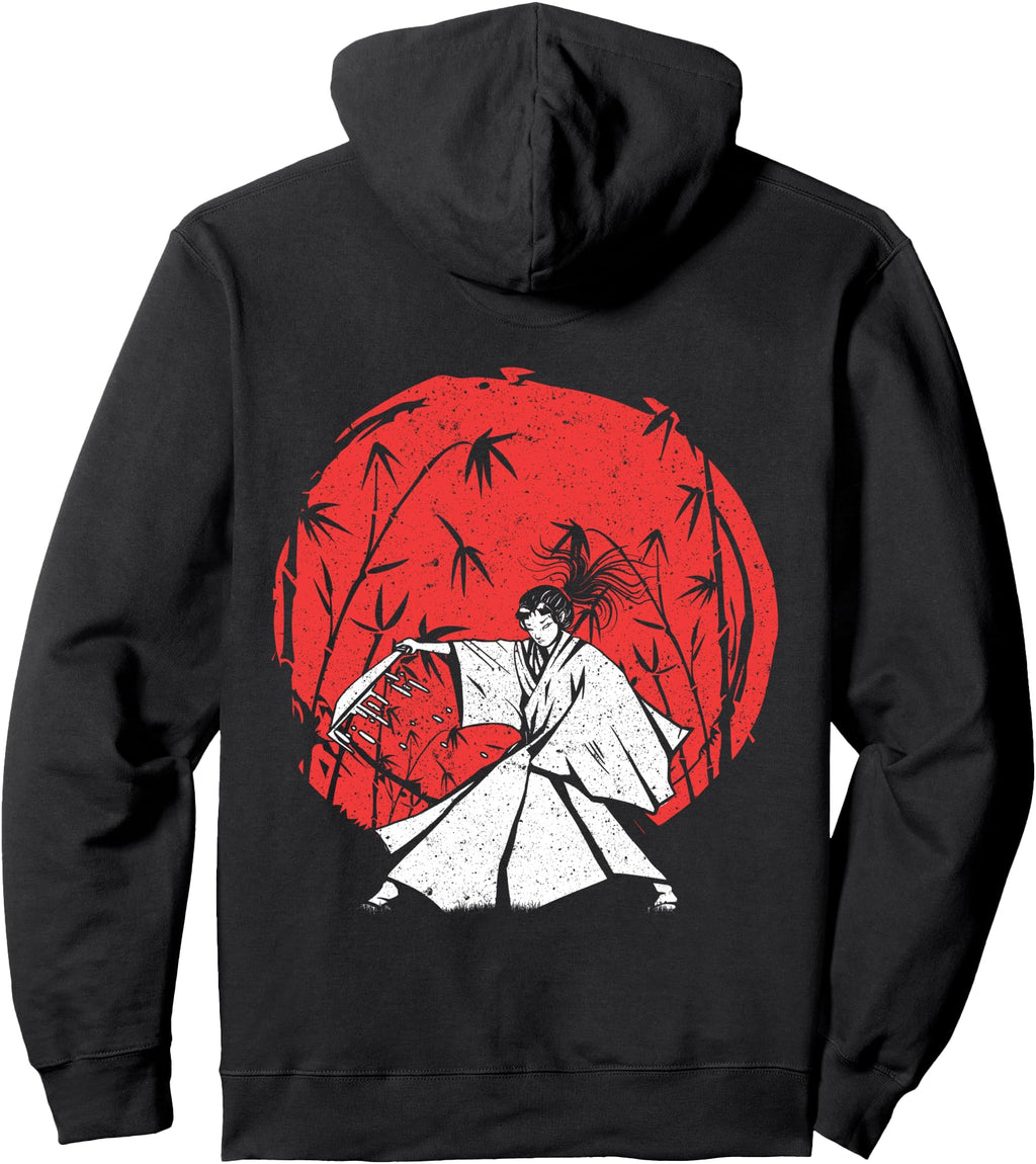 Samurai Warrior Sword Japanese Ninja Hoodie - Custom Art Print Unisex - T-Shirt, Sweatshirt, Hoodie