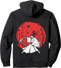 Samurai Warrior Sword Japanese Ninja Hoodie - Custom Art Print Unisex - T-Shirt, Sweatshirt, Hoodie