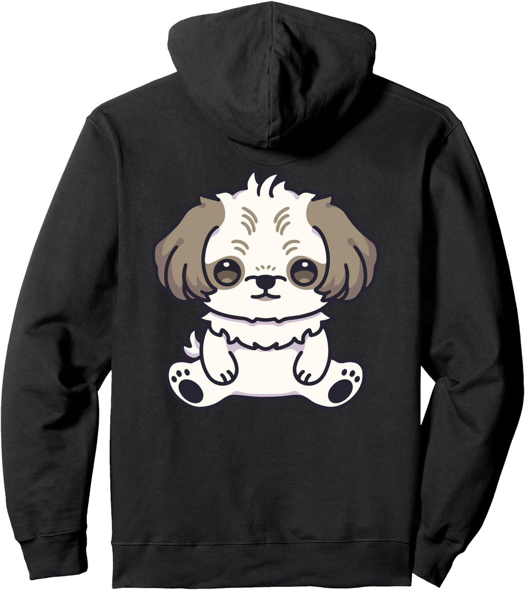 Authentic Shih Tzu Dog Kawaii Owner T-Shirt - Unique Graphic Men Women - T-Shirt, Sweatshirt, Hoodie