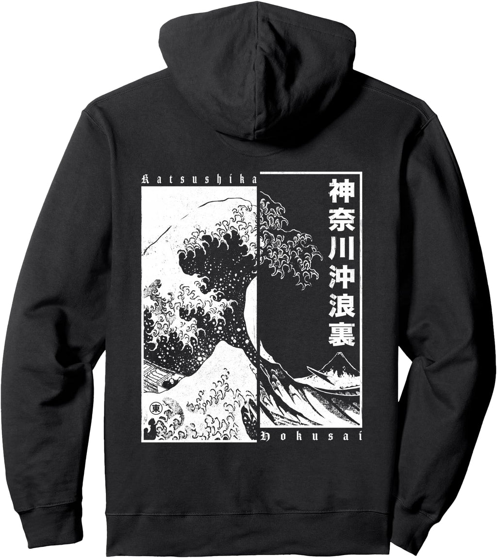 Handcrafted Japanese Art Japan Hoodie - Custom Art Print Men Women - T-Shirt, Sweatshirt, Hoodie