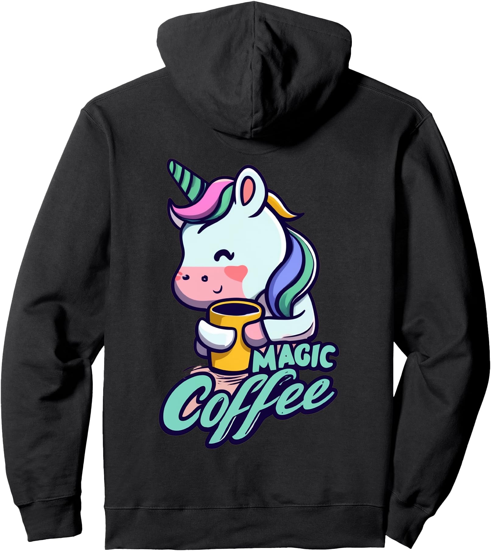 Authentic Womens Magic Coffee T-Shirt - Casual Everyday Wear Men Women - T-Shirt, Sweatshirt, Hoodie