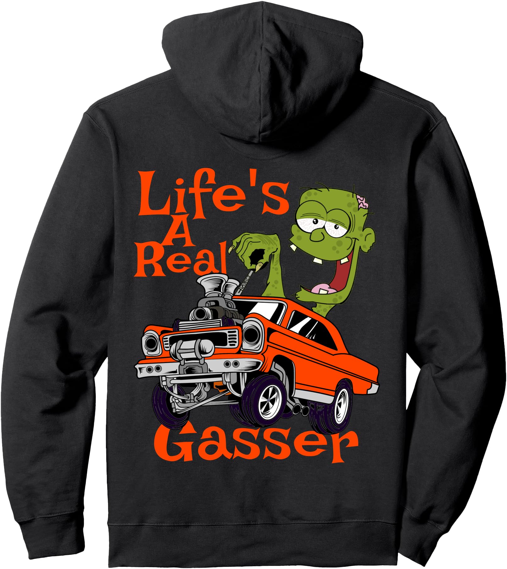 Original Hot Rod Gasser Outlaw Hoodie - Casual Everyday Wear for Adults - T-Shirt, Sweatshirt, Hoodie