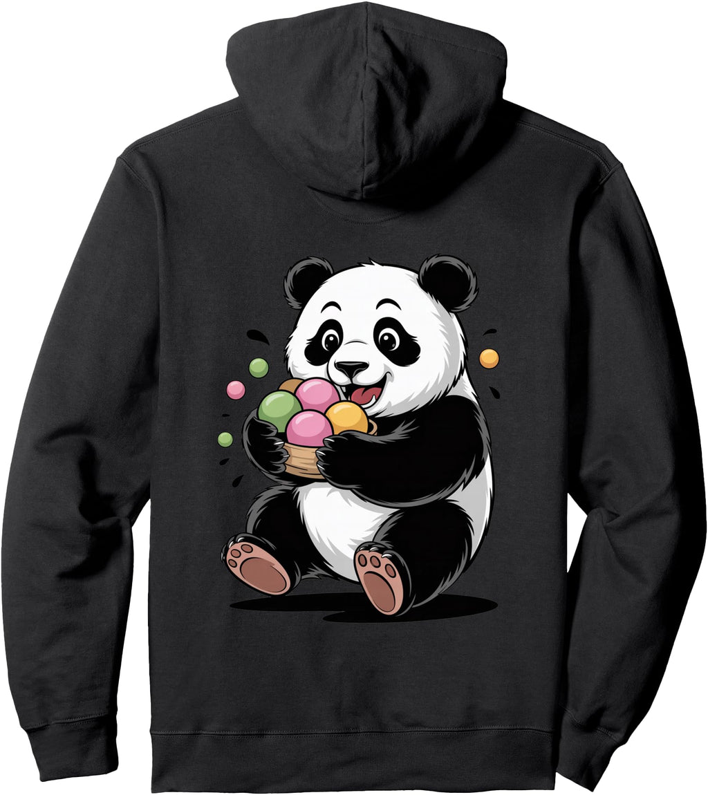 Original Panda Mochi Dango Japan Hoodie - Trendy Graphic for Adults - T-Shirt, Sweatshirt, Hoodie