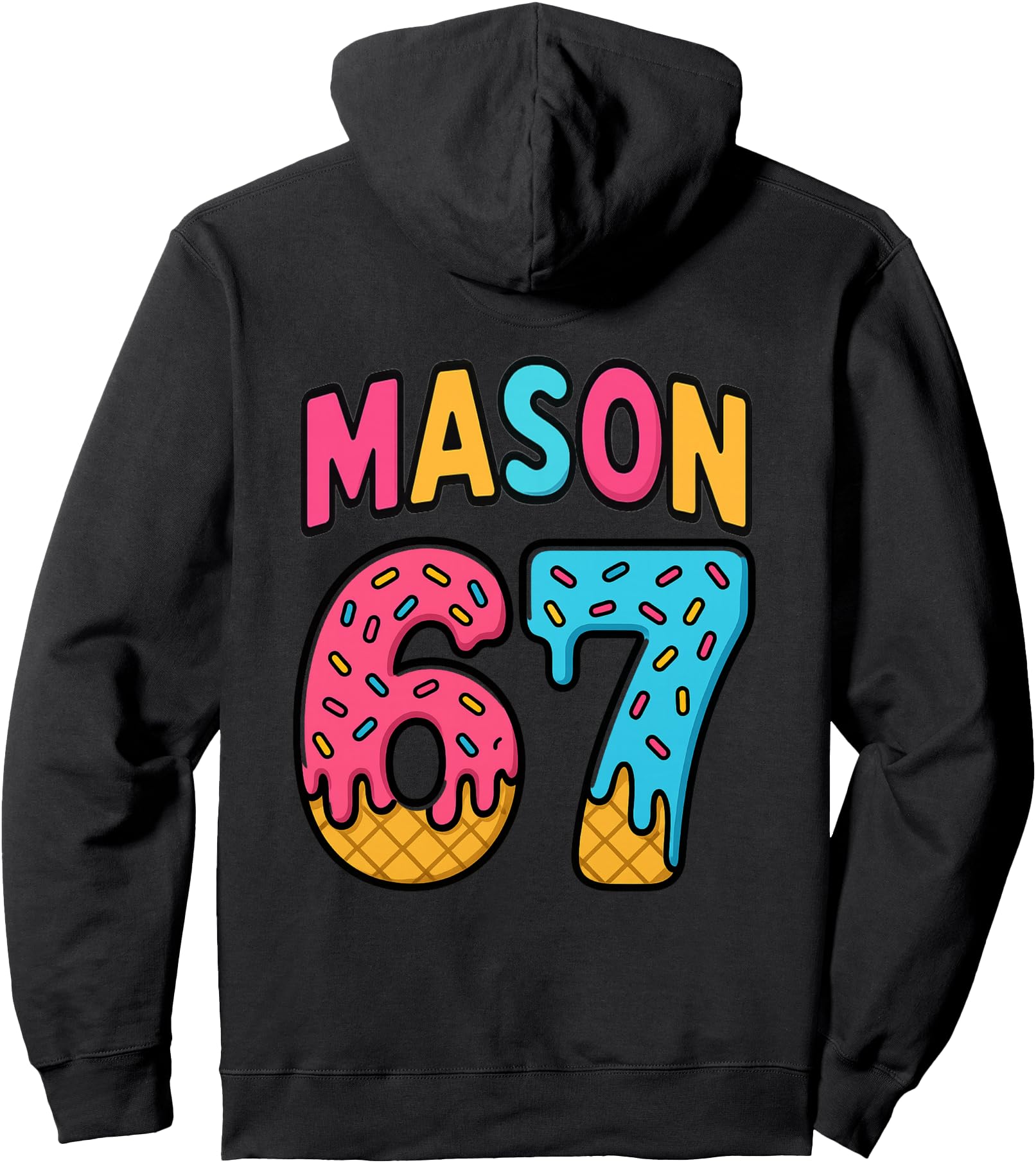 Exclusive Mason 67 Ice Cream Sweatshirt - Aesthetic Graphic for Adults - T-Shirt, Sweatshirt, Hoodie