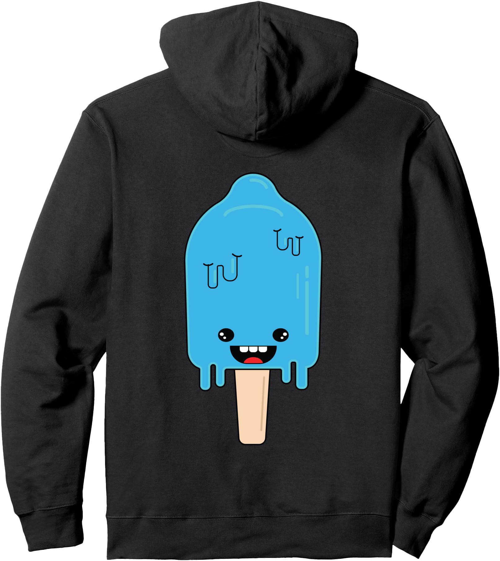 Handcrafted Cartoon Ice Cream T-Shirt - Fun Novelty Design for Adults - T-Shirt, Sweatshirt, Hoodie