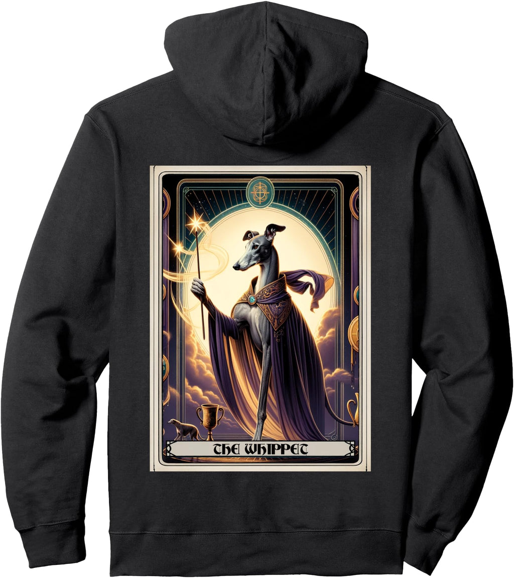 Whippet Tarot Card Dog Exclusive T-Shirt - Streetwear Style Unisex - T-Shirt, Sweatshirt, Hoodie