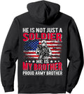 Original My Brother Is My Soldier Sweatshirt - Aesthetic Graphic Men Women - T-Shirt, Sweatshirt, Hoodie