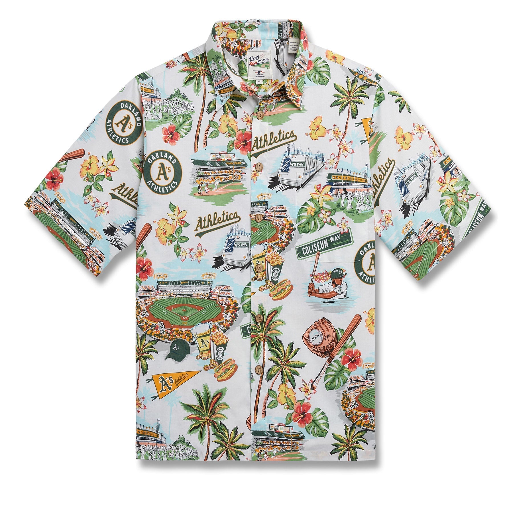MLB® OAKLAND ATHLETICS SCENIC - Adult & Kids T-Shirts, Sweatshirts & Hoodies apparel design preview 1