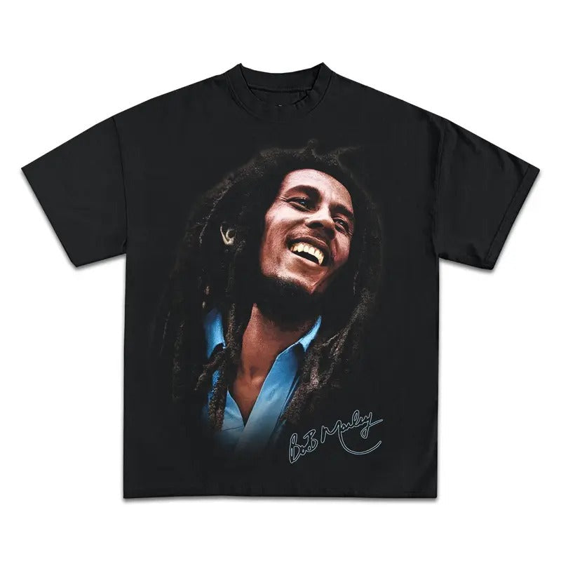 BOB MARLEY VINTAGE STREETWEAR - Adult & Kids T-Shirts, Sweatshirts & Hoodies apparel design preview 1