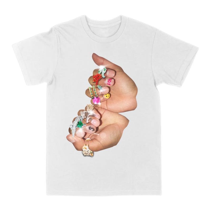 BOUNCE BACK Finger Graffiti Diamond Ring Printed - Adult & Kids T-Shirts, Sweatshirts & Hoodies apparel design preview 1
