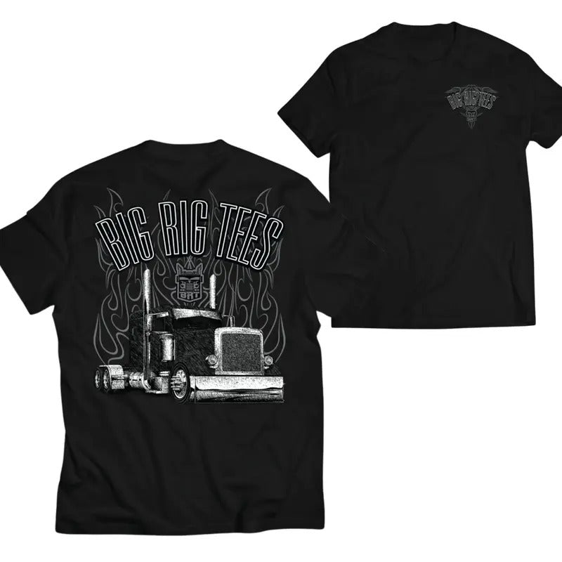 BRT Sketch Art Tractor Truck Car Menswear Cotton - Adult & Kids T-Shirts, Sweatshirts & Hoodies apparel design preview 1