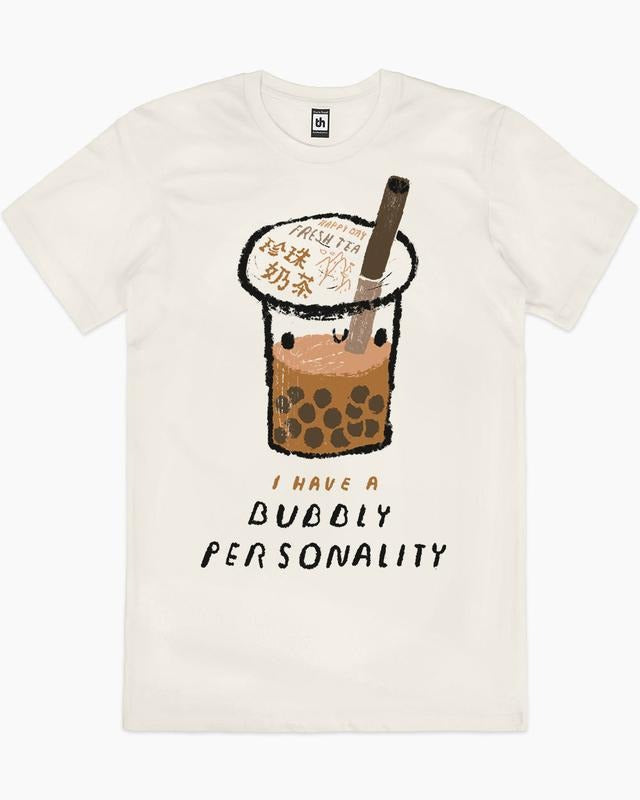 BUBBLY PERSONALITY Summer Cotton Menswear S 3XL Soft - Adult & Kids T-Shirts, Sweatshirts & Hoodies apparel design preview 1