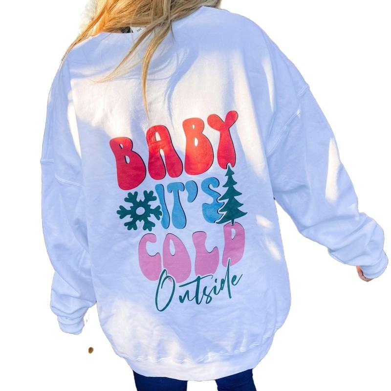 Baby 'S Cold Outside - Adult & Kids T-Shirts, Sweatshirts & Hoodies apparel design preview 1