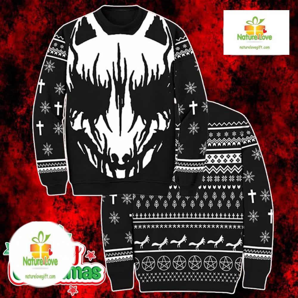 Babymetal Fox God Holiday Merch Ugly Christmas Sweater - Holiday Gift product image