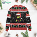 Santa Samus Aran Metroid 3D Christmas Sweater - Holiday Gift product image 2