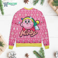 Kirby 3D Ugly Christmas Sweater - Holiday Gift product image 2