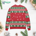 Santa Claus skateboard 3D Christmas Sweater - Holiday Gift product image 2