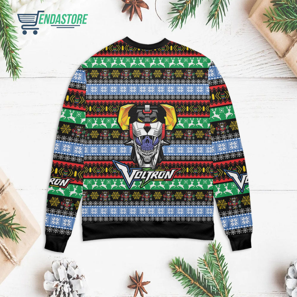 Voltron 3D Ugly Christmas Sweater - Holiday Gift product image 2