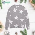Emery rose star printed 3D Christmas Sweater - Holiday Gift product image 2