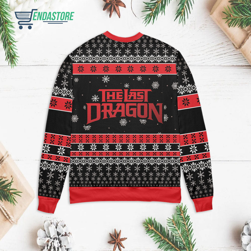 Berry Gordy the last dragon 3D Christmas Sweater - Holiday Gift product image 2