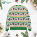 Amazing bigfoot 3D Ugly Christmas Sweater - Holiday Gift product image 2