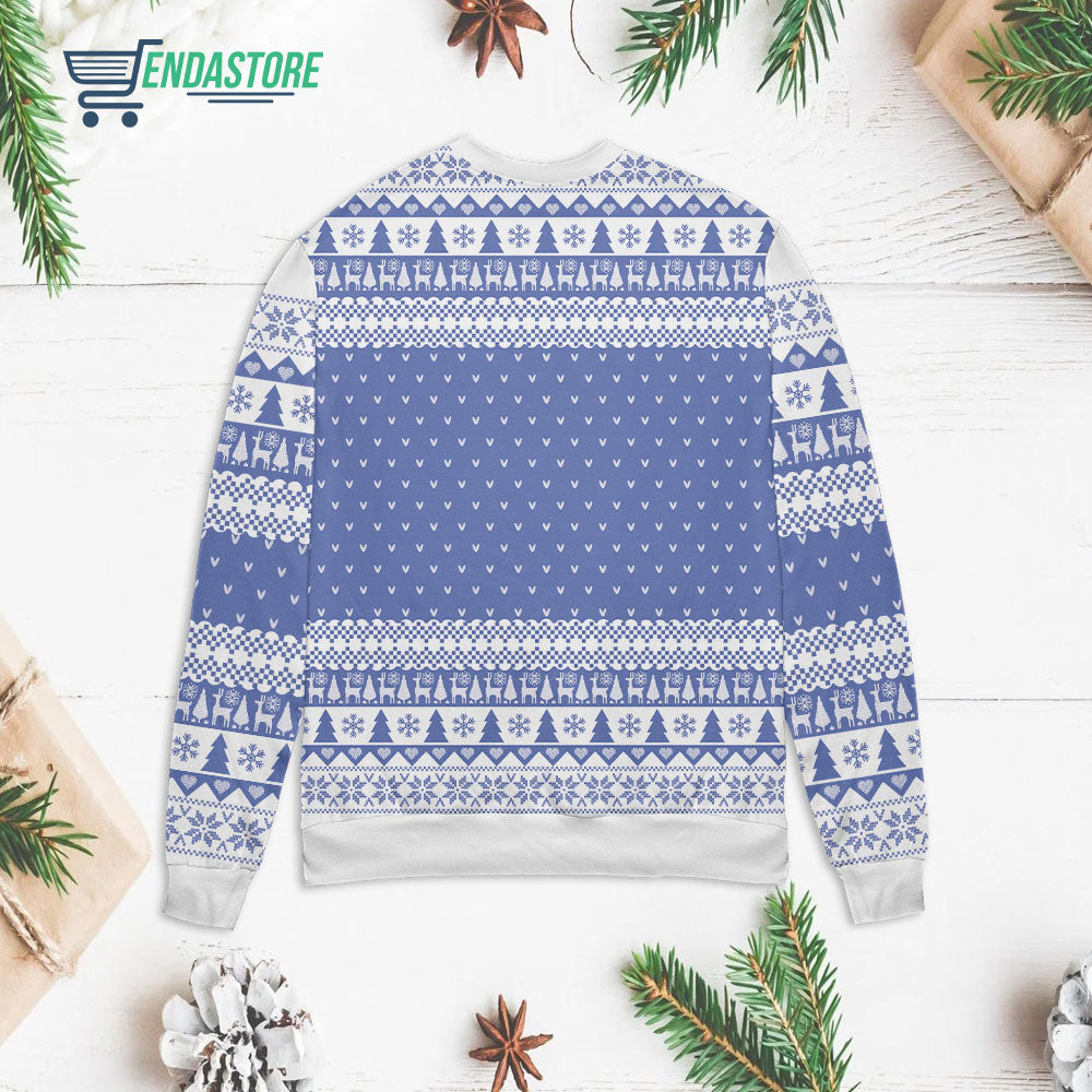 Merry Christmas you idiot sandwich 3D Christmas Sweater - Holiday Gift product image 2