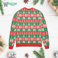 Christmas stocking pattern 3D Christmas Sweater - Holiday Gift product image 2