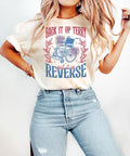 Back Up Terry Put Reverse 4th July Fireworks - Adult & Kids T-Shirts, Sweatshirts & Hoodies apparel design preview 1