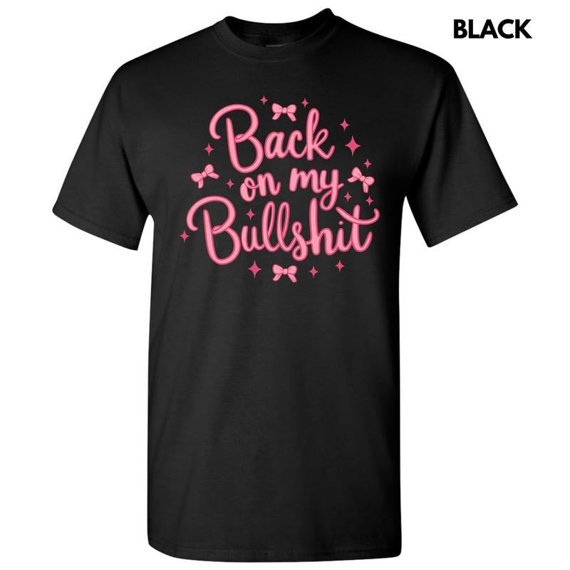 Back My BS Coquette Gildan Short Sleeve 'NLB' - Adult & Kids T-Shirts, Sweatshirts & Hoodies apparel design preview 1