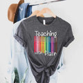 Back School First Day Funny Teacher Teaching Flair - Adult & Kids T-Shirts, Sweatshirts & Hoodies apparel design preview 1