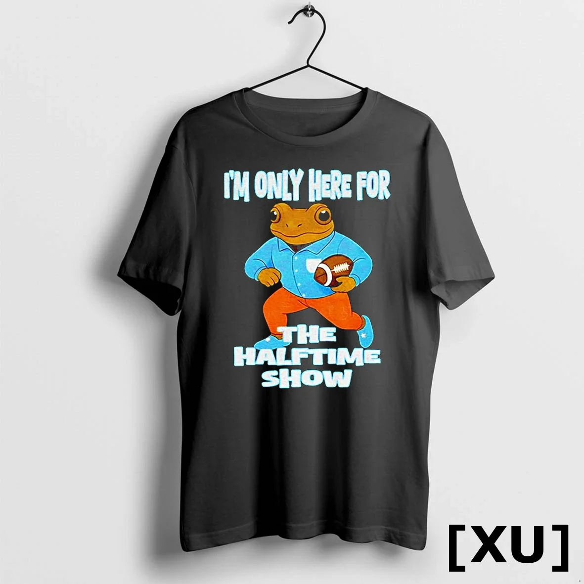 Bad Bunny Im Just Here For The Halftime Show Sweater - Adult & Kids T-Shirts, Sweatshirts & Hoodies apparel design preview 1