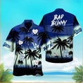 Bad Bunny Los Angeles Dodgers Hawaiian LA - Adult & Kids T-Shirts, Sweatshirts & Hoodies apparel design preview 1