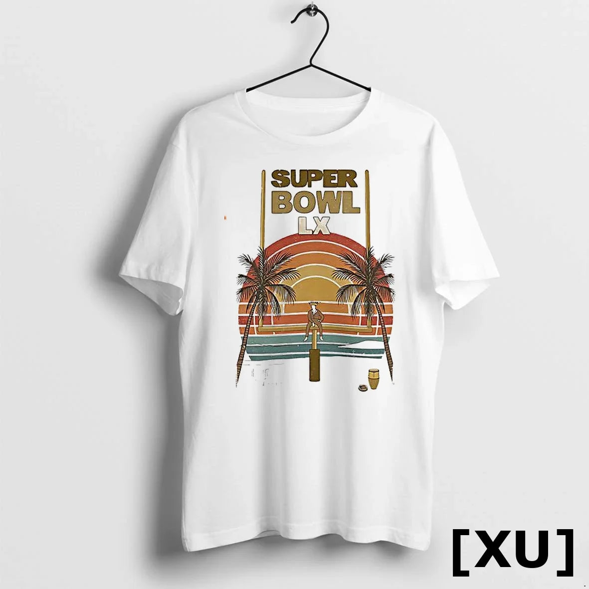 Bad Bunny Superbowl Halftime Football Puerto Rico - Adult & Kids T-Shirts, Sweatshirts & Hoodies apparel design preview 1