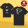 Bad Bunny x Atlanta Falcons Concho Two Sided - Adult & Kids T-Shirts, Sweatshirts & Hoodies apparel design preview 1