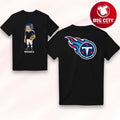 Bad Bunny x Tennessee Titans Concho Two Sided - Adult & Kids T-Shirts, Sweatshirts & Hoodies apparel design preview 1