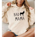 Bad Mama Mum Funny Casual Street Fleece Fabric Hooded - Adult & Kids T-Shirts, Sweatshirts & Hoodies apparel design preview 1