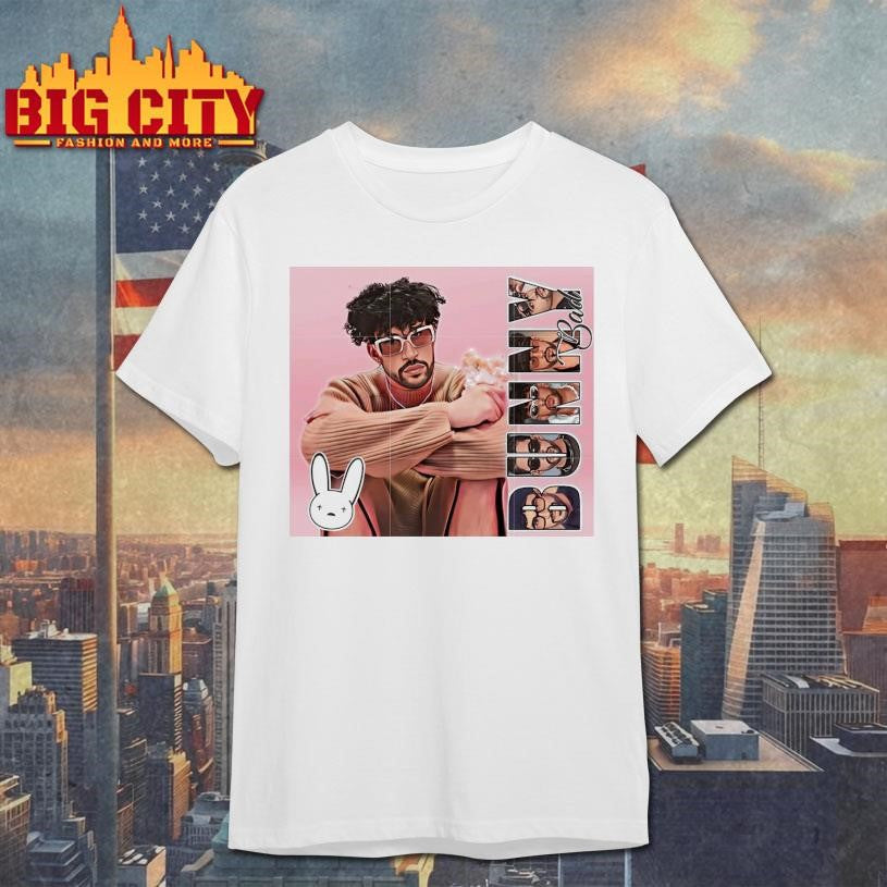 Bad bunny pink design - Adult & Kids T-Shirts, Sweatshirts & Hoodies apparel design preview 1
