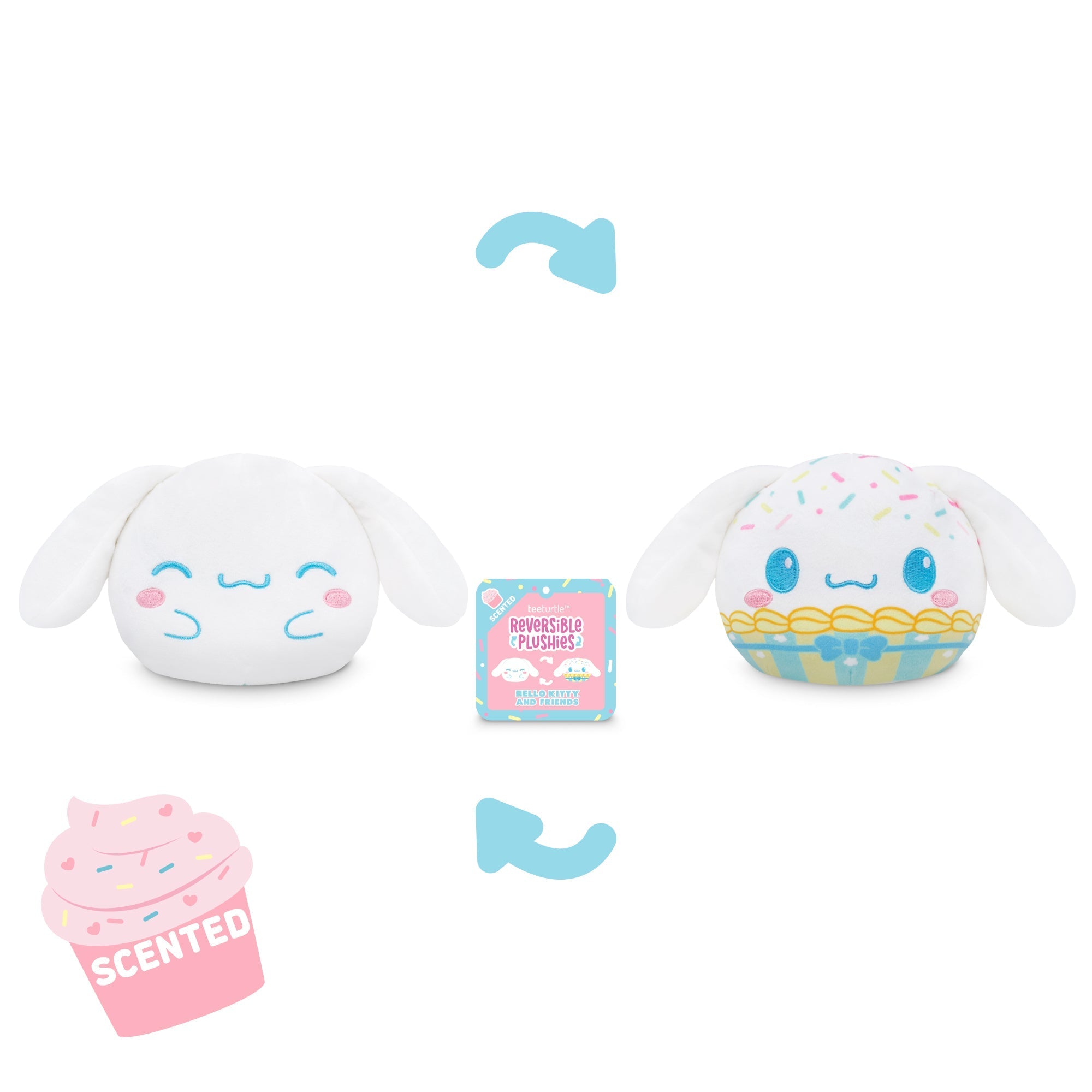 Cinnamoroll Cupcake 4" Cupcake-Scented Reversible - Adult & Kids T-Shirts, Sweatshirts & Hoodies apparel design preview 1