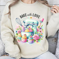 Bake Love DTF Transfers THIS IS NOT - Adult & Kids T-Shirts, Sweatshirts & Hoodies apparel design preview 1