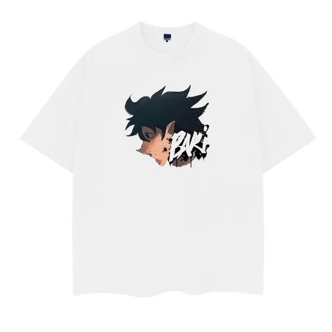 Baki "Hand Drawn" Heavyweight Vintage 100% Cotton - Adult & Kids T-Shirts, Sweatshirts & Hoodies apparel design preview 1