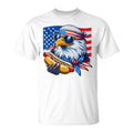 "Bald Eagle Hotdog American Flag 4Th July Patriotic - Adult & Kids T-Shirts, Sweatshirts & Hoodies apparel design preview 1