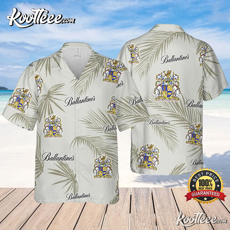 Ballantines Palm Leaves Pattern Hawaiian - Adult & Kids T-Shirts, Sweatshirts & Hoodies apparel design preview 1