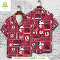 St Louis Cardinals Hawaiian Red Baseball Aloha MLB - Adult & Kids T-Shirts, Sweatshirts & Hoodies apparel design preview 1