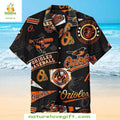 Baltimore Orioles Hawaiian MLB Baseball Game Day - Adult & Kids T-Shirts, Sweatshirts & Hoodies apparel design preview 1