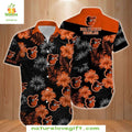 Baltimore Orioles Hawaiian Floral Tropical MLB - Adult & Kids T-Shirts, Sweatshirts & Hoodies apparel design preview 1
